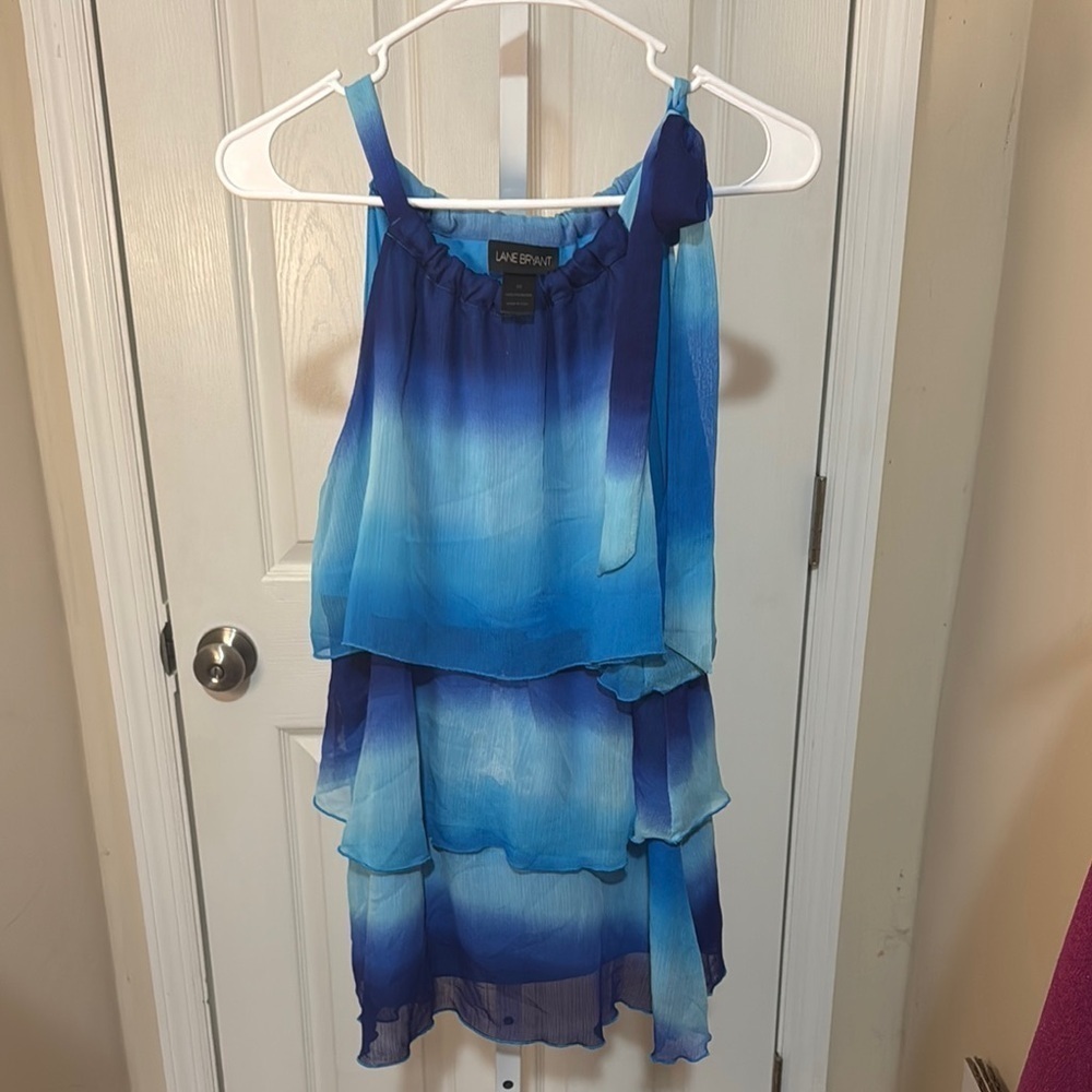 Lane Bryant tiered tank